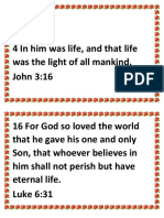John 1:4 4 in Him Was Life, and That Life Was The Light of All Mankind. John 3:16