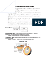 Internal Structure of The Earth5 Hand-Out