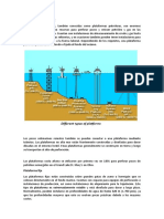 Tipos de plataformas petroleras offshore