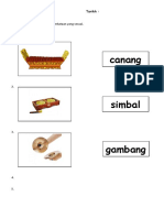 Suaikan Gambar Dengan Perkataan Yang Sesuai