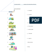 Evaluasi Desc Habits and Routines