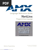 Netlinx Programming Language