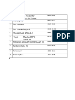 Jadwal