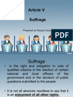 Suffrage Rights Explained