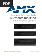 Hardware Reference Guide: Netlinx Integrated Controllers