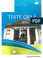 Umfcd Teste Biologie 2019 PDF