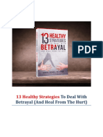 13 Healthy Strategies To Deal With Betrayal