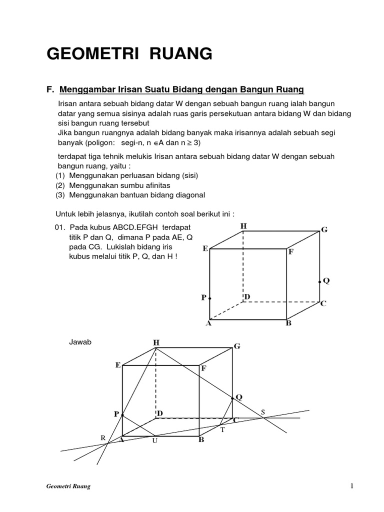 11 Melukis Bidang Irisan