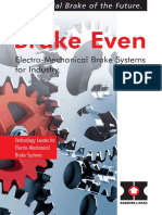 Brake Even: Electro-Mechanical Brake Systems For Industry