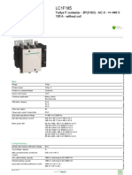 Contactor F LC1F185