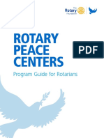 Rotary Peace Centers Program Guide Rotarians en