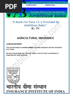 IC 71 Agricultural Insurance