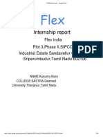 Internship Report