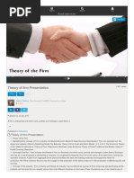 Theory of Firm Presentation