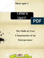 Skills and Core Competencies PDF