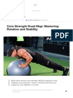 Core Strength Road Map - Mastering Rotation and Stability