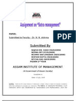 Assignment On Satra Management