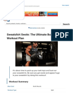 Sweatshirt Swole: The Ultimate Bulking Workout Plan