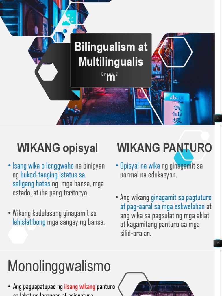 Bilingualism and Multilingualism | PDF