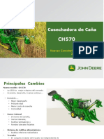 Nuevas características de la cosechadora de caña CH570