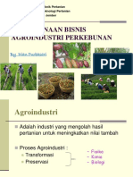 Agroindustri Perkebunan