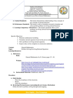 Semi - Detailed DLL For Problems Involving Rational Functions