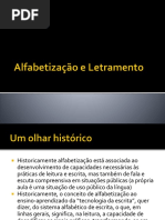 Alfabetização e Letramento