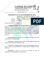 Material de Apoio Eixo 2 Financiamento Portaria 113 de 2015