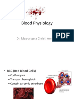 Blood Physiology: Dr. Meg-Angela Christi Amores