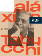 I Quaderni Di Antonio Tabucchi e Il Cant PDF