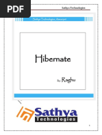 Hibernate by Raghu Sir