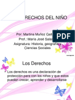 derechos del niño