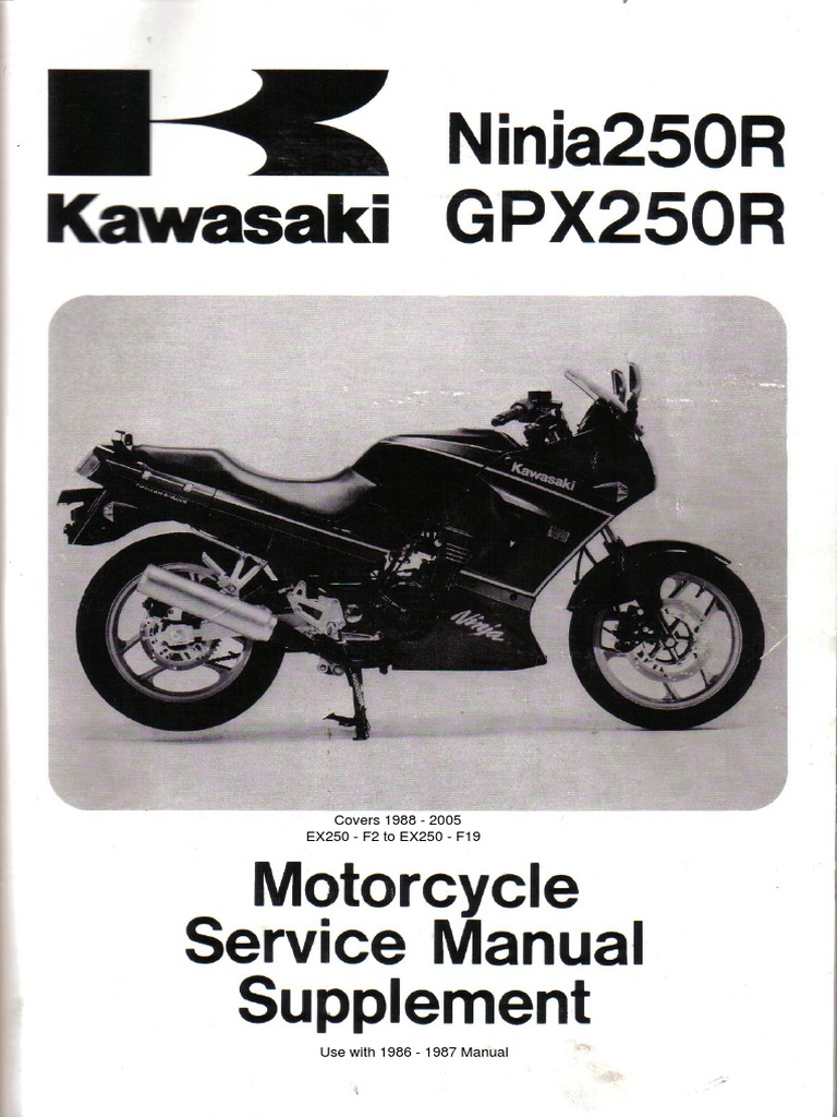 ninja250R EX250K サービスマニュアル - メルカリ