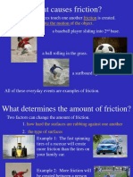 What Causes Friction?: Friction Friction Works Opposite The Motion of The Object