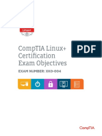 Comptia Linux Xk0 004 Exam Objectives (1 0)