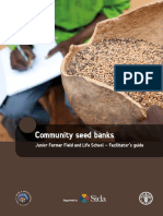 Community Seed Banks: Junior Farmer Field and Life School - Facilitator's Guide