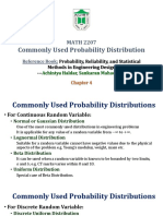  Commonly Used Probability Distribution - SHORT