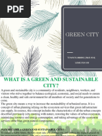 Green City: Town Planning (Nar-804) Semester Viii