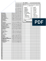 Listado de Pronosticos