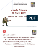 Charla Camara 30 Abril 2019