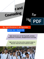 High school counselor roles and responsibilities