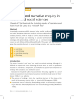 Narrative and Narrative Enquiry in Health and Social Sciences