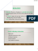 Carburetion System PDF