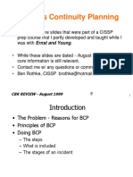 (Ebook) CISSP Business Continuity Planning - BCP