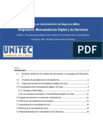 LECTURA - Unidad 1. El Avance Tecnológico Como Motor en La Evolución de La Mercadotecnia