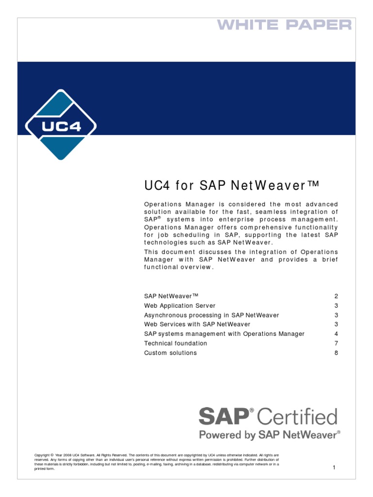 Sap Uc4 Funktion | Automic Software – DSWC