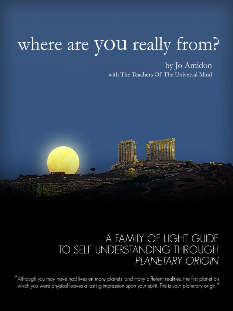 Where Are You Really From by Jo Amidon PDF | PDF | Free Will | Life