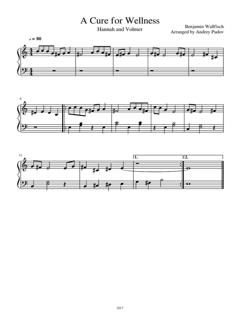 A Cure For Wellness PDF