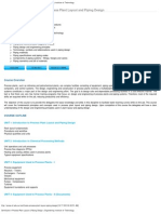 Certificate in Process Plant Layout & Piping Design _ Engineering Institute