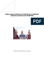 Musica para El Baile de Los Chinos de La Virgen de Andacollo en San Juan